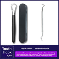 Stainless Steel Tongue Cleaner Scraper for Oral Hygiene 17