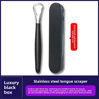 Stainless Steel Tongue Cleaner Scraper for Oral Hygiene 12