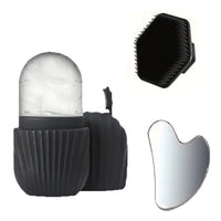 Facial Ice Roller and Scraping Board Set 14