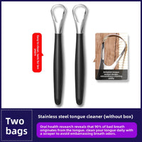 Stainless Steel Tongue Cleaner Scraper for Oral Hygiene 11