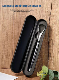 Stainless Steel Tongue Cleaner Scraper for Oral Hygiene 3