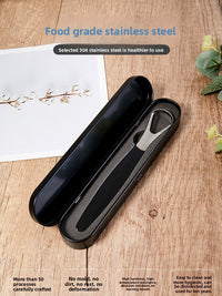 Stainless Steel Tongue Cleaner Scraper for Oral Hygiene 4